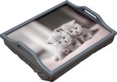 St. Helens Home & Garden - Houten schootdienblad - Met kussen - Decoratief design