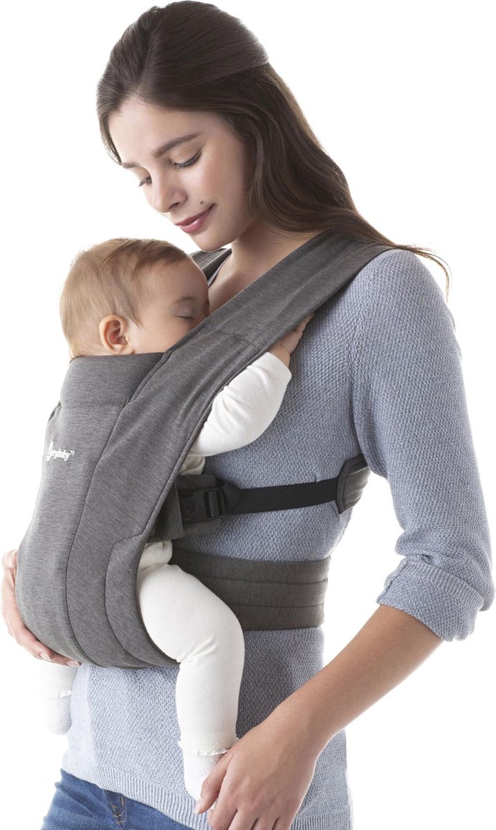 Bol.com Ergobaby Embrace ergonomische Baby draagzak - Heather Grey aanbieding