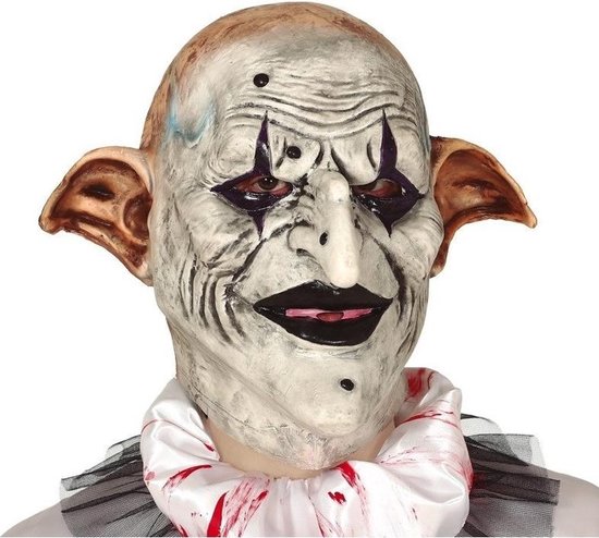 Vulkanisch Excursie Verlaten Enge clown horror masker van latex - Halloween verkleed maskers - Enge  maskers | bol.com