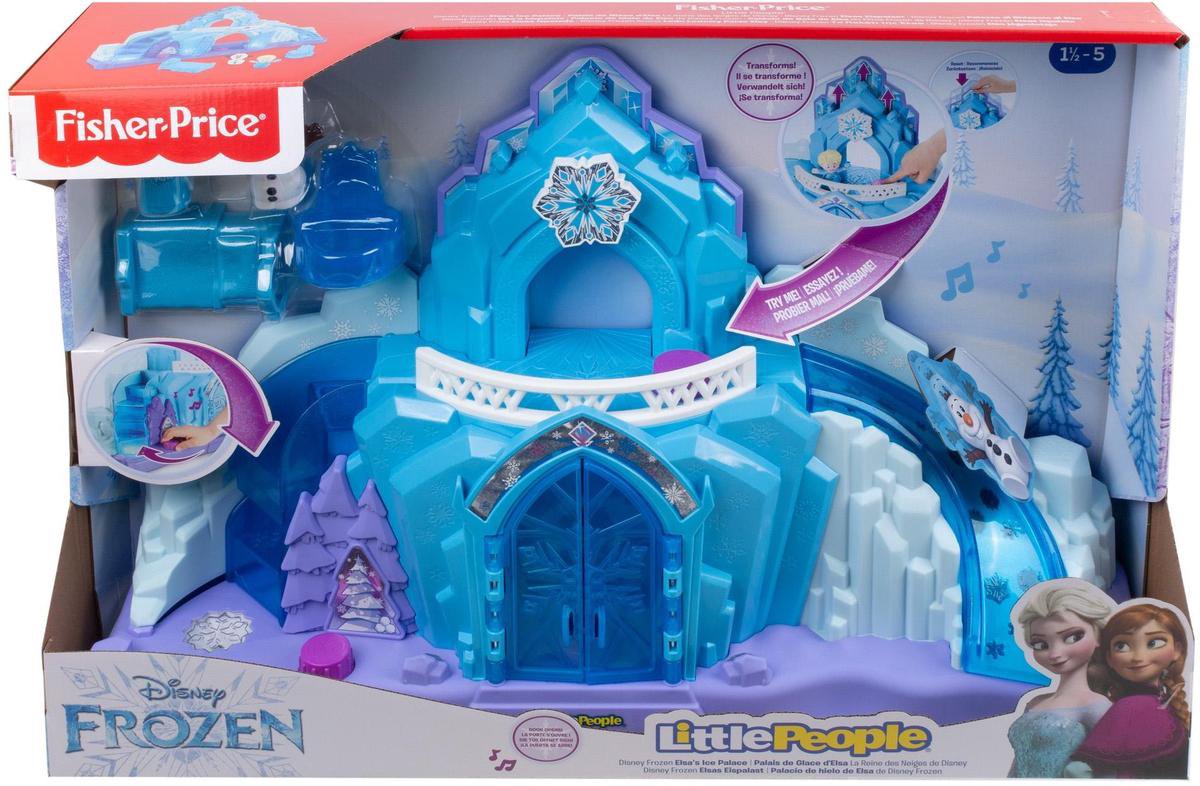 Fisher-Price Little People Disney Frozen Elsa's IJspaleis - Speelfigurenset - Fisher-Price