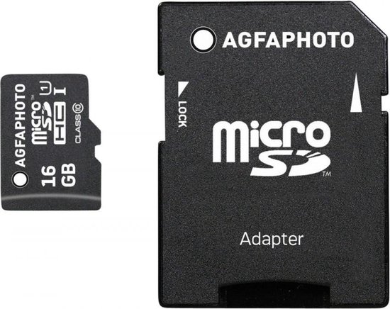 AgfaPhoto SDXC Speicherkarte 64 GB – Class 10, Hochgeschwindigkeit Für Fotos & HD-Videos