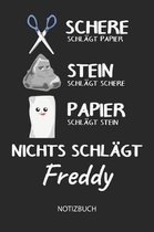 Nichts schl gt - Freddy - Notizbuch