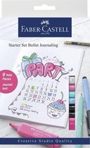 Faber-Castell bullet Journaling - 9-delige set met gratis gids - FC-267125