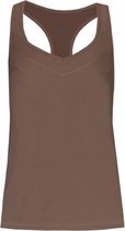 Yoga Top Leonie Taupe - Maat Extra Large