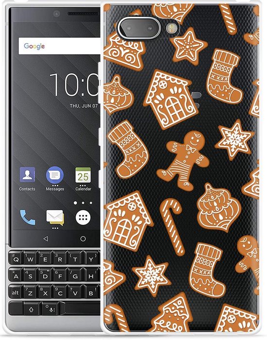 BlackBerry Key2 Hoesje Christmas Cookies | bol.com