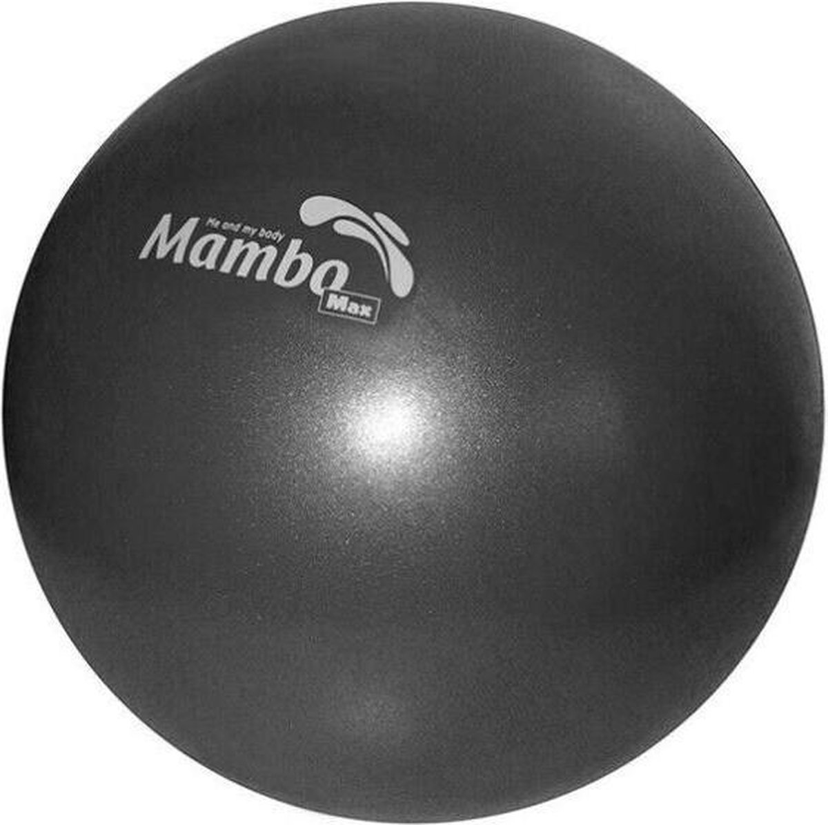 Zachte Ballonbal: 17-19 cm - zwart- Mambo Max