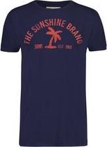 Shiwi - Heren T-Shirt - Ronde Hals - Palm - Dark Navy