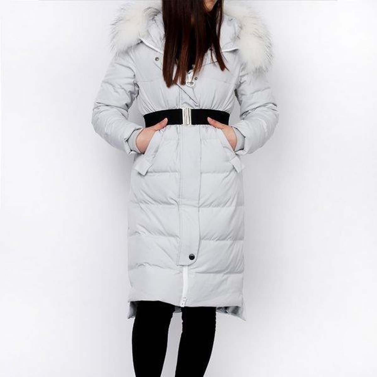 Luxe Elastische Riem voor een jas | Blauw | bol.com