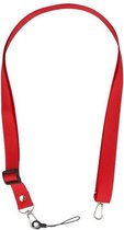Schouder / Nek Touwtjes voor Hoesjes of Badge Rood