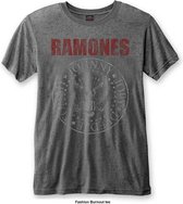 Ramones - Presidential Seal Heren T-shirt - M - Grijs