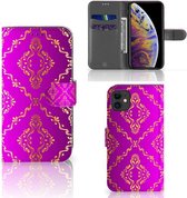 iPhone 11 Wallet Case Barok Roze