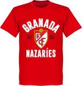 Granada Established T-Shirt - Rood - XS