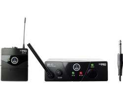 AKG WMS40 Mini Instrumental Set – ISM1 - Draadloos Systeem voor Gitaar, Bas en Instrumenten