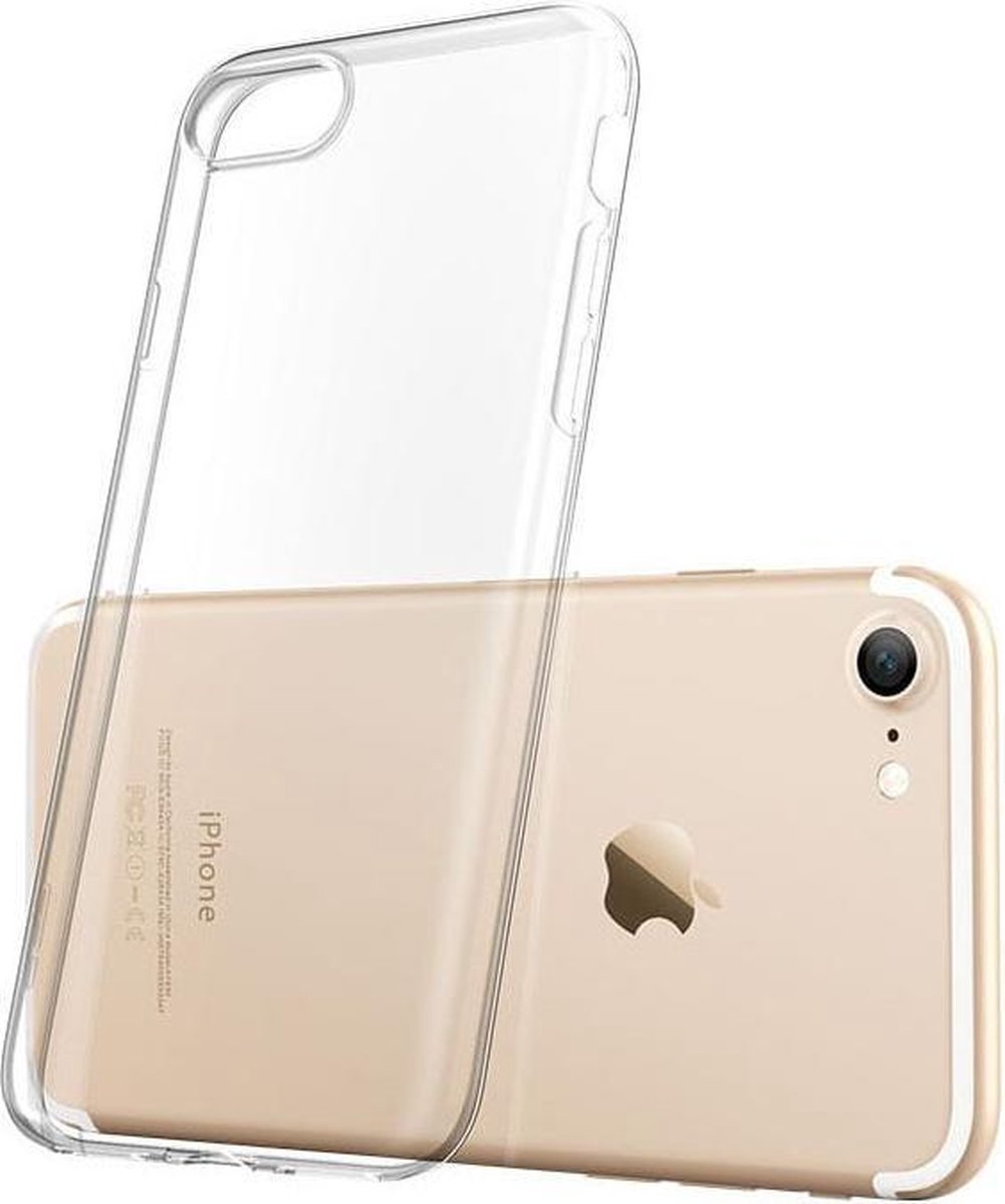 Telefoonhoesje - iPhone 6 Plus/6s Plus - transparant - ultradun TPU