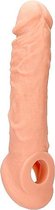 Penis Extender with Rings - 21 cm - Beige