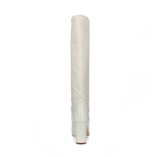 Manfield witte laarsjes hotsell