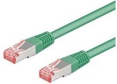 Wentronic 95504 - Cat 6 UTP-kabel - RJ45 - 3 m - Groen