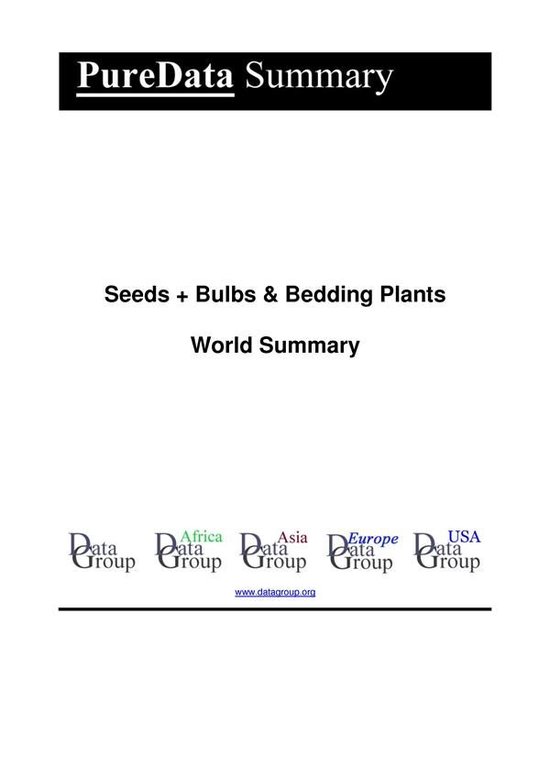 PureData World Summary 3546 - Seeds + Bulbs & Bedding Plants ... - cover