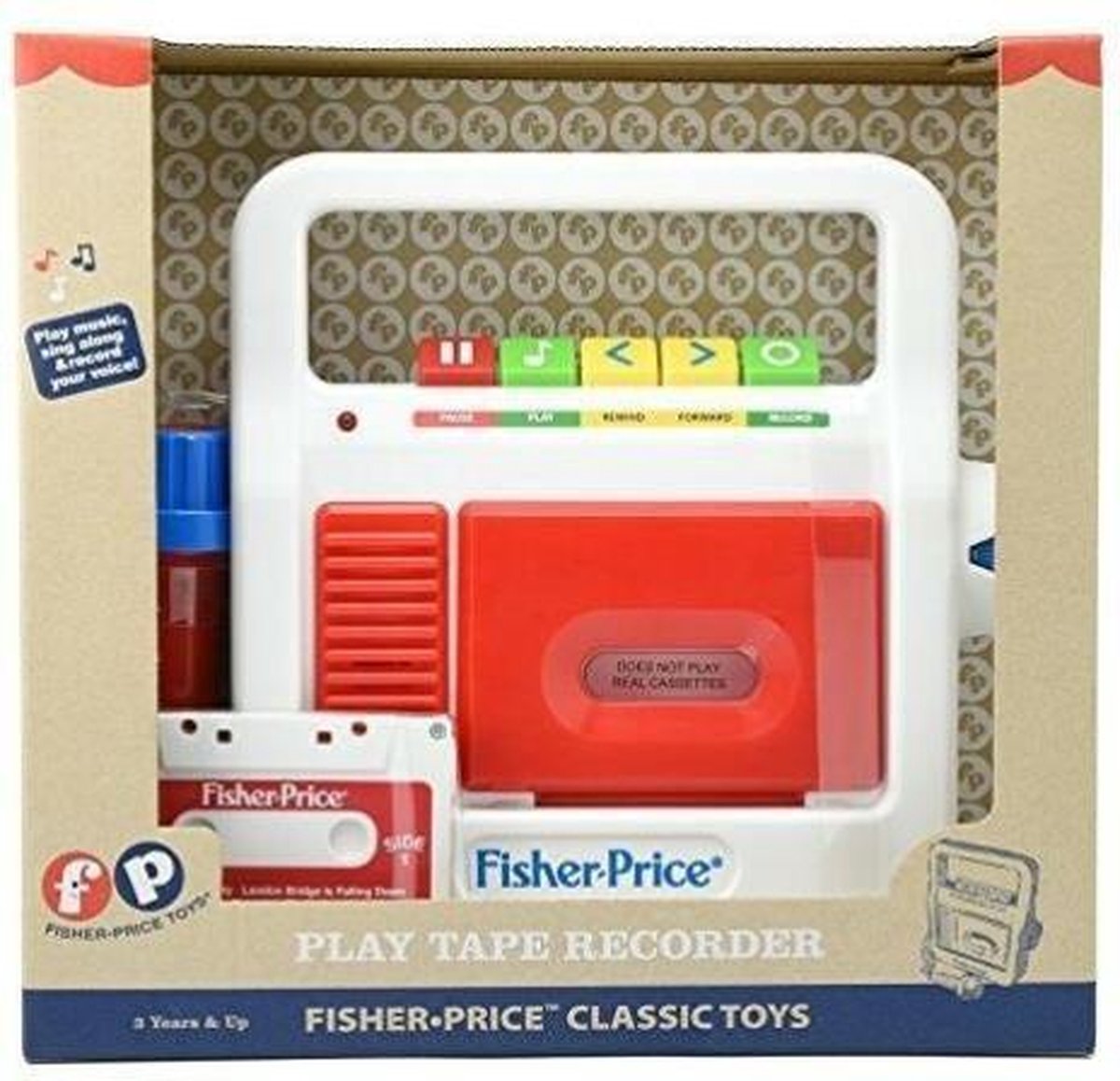 Fisher Price Cassettespeler - Muziekspeler | bol.com