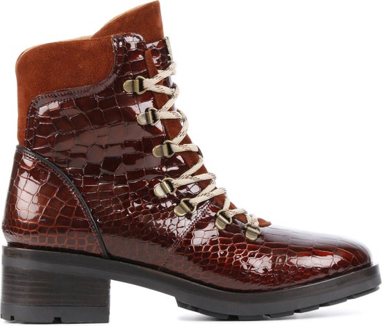 VIA VAI Vrouwen Enkellaarsjes - 5304052 - Brique - Maat 42 | Bestel nu!