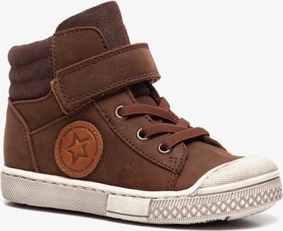 TwoDay leren jongens veterboots - Bruin - Maat 21 | bol.com