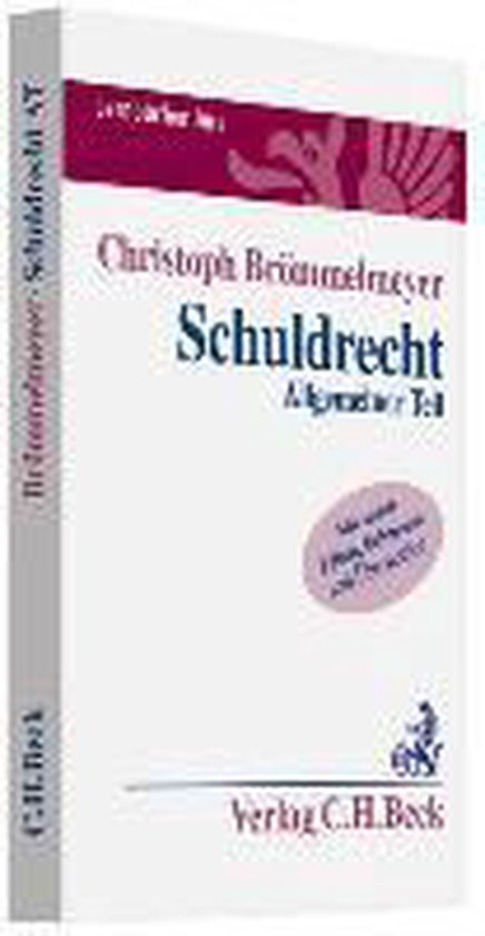 Schuldrecht - Allgemeiner Teil, Brömmelmeyer, Christoph | 9783406632624