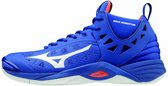 Mizuno Wave Momentum Mid blauw indoor schoenen heren