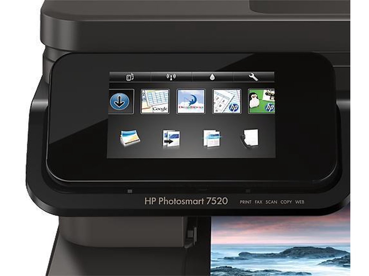 HP Photosmart 7520 Inkjet 14 ppm 9600 x 2400 DPI A4 Wi-Fi | bol.com