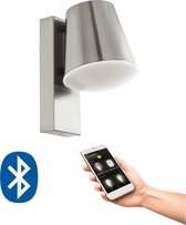 EGLO Caldiero-C Smart wall light Roestvrijstaal, Wit Bluetooth 9 W