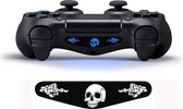 Skull fingers – lightbar sticker voor PlayStation 4  – PS4 controller light bar skin – 1 stuks