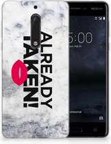 Nokia 5 TPU Hoesje Design Already Taken White