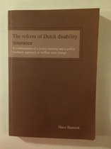 The reform of Dutch disability insurance