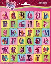My Little Pony Stickers Letters