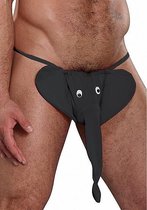 Black Elephant string - Sous-vêtement éléphant homme Oneize