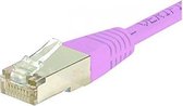 Connect 854486 netwerkkabel 15 m Cat6 S/FTP (S-STP) Roze