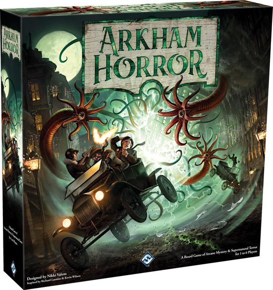 Boek: Arkham Horror 3rd Edition - Engelstalig Bordspel, geschreven door Fantasy Flight Games