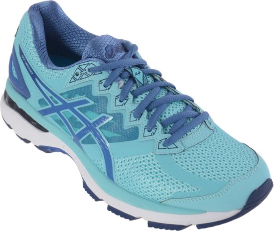 bol.com | Asics GT-1000 4 Hardloopschoenen - Maat 37.5 - Vrouwen - blauw