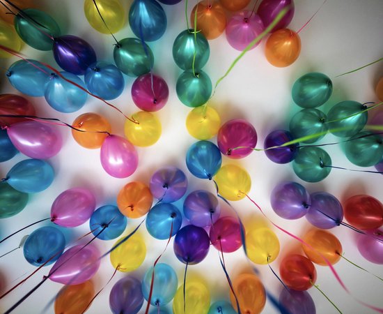 Verwonderend bol.com | Confetti ballonnen + 100 ballon stickers - 5 stuks - goud JN-57