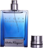 MULTIBUNDEL 2 stuks Salvatore Ferragamo Acqua Essenziale Blu Eau de Toilette Spray 30ml