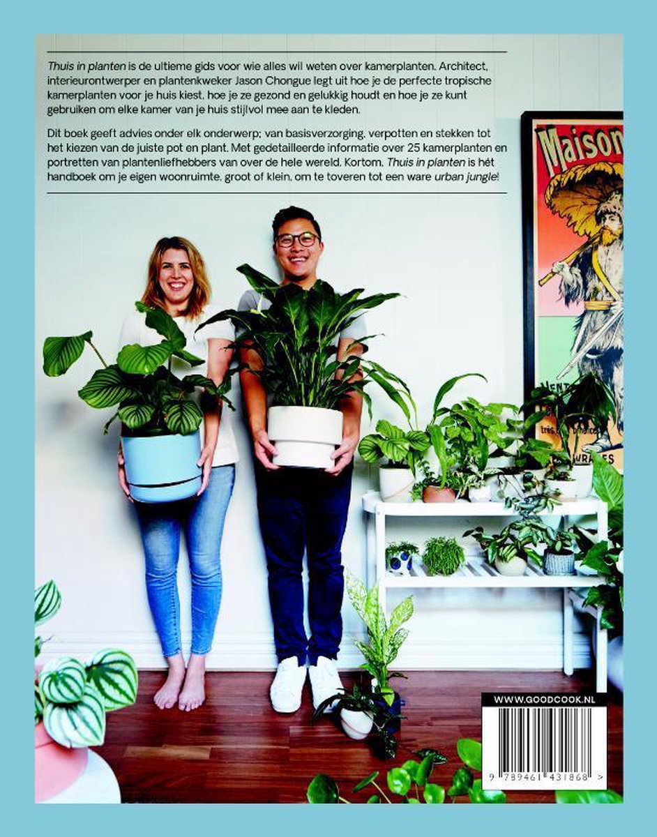 Thuis in planten - back cover