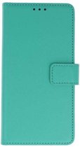 Samsung Galaxy S9 Basis TPU bookcase groen hoesje