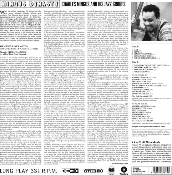 Mingus Dynasty, Charles Mingus Muziek