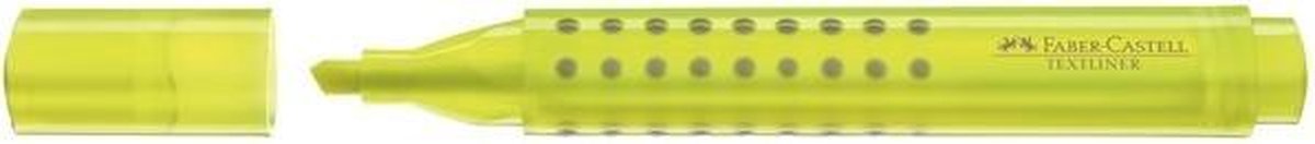 Tekstmarker Faber-Castell GRIP 1543 geel