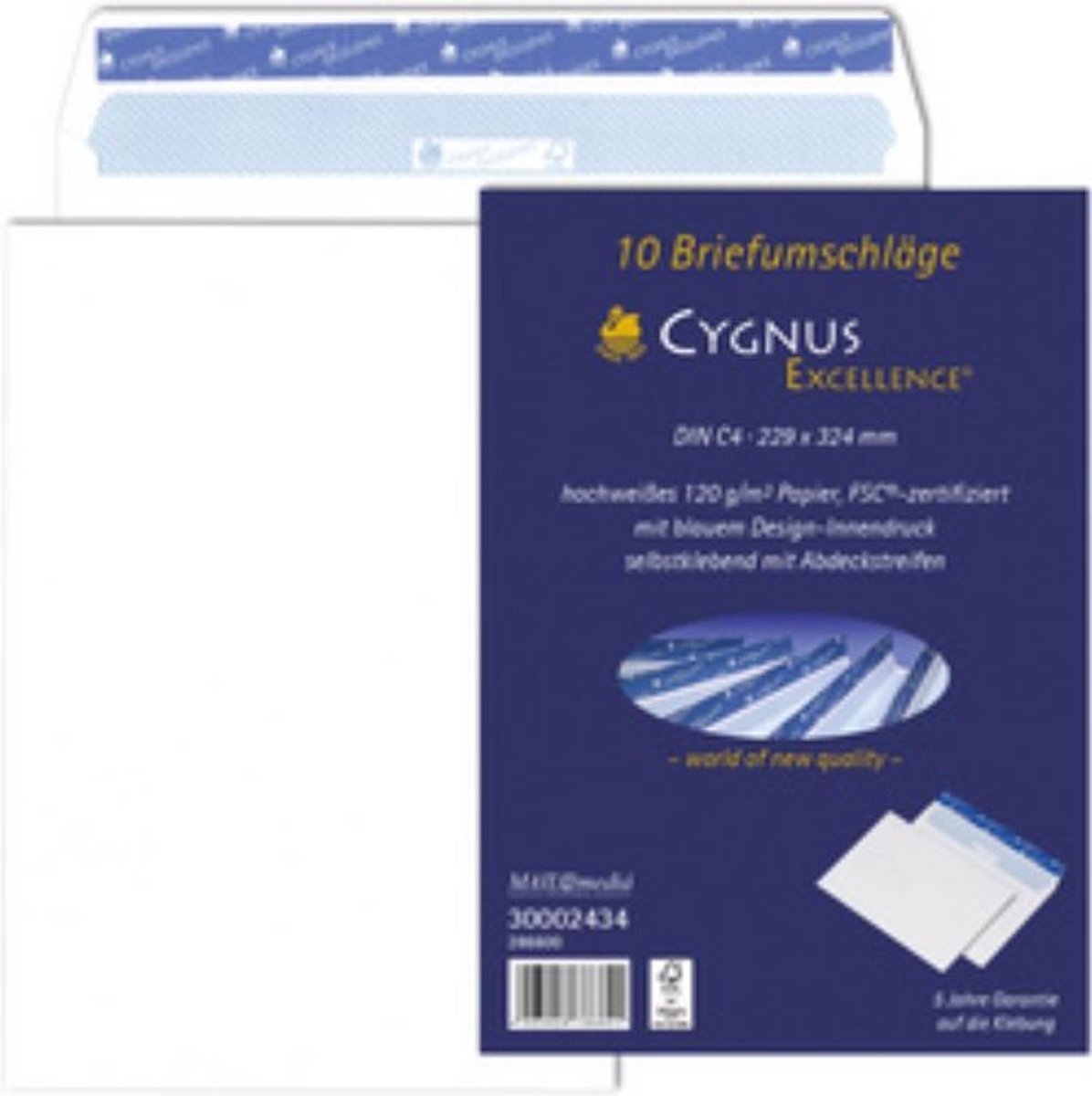 Envelop Cygnus Excellence, formaat C5