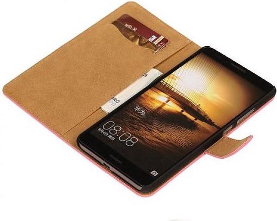 Coque Huawei Ascend G630 Solid Bookstyle Rose
