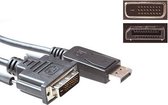 ACT AK3989 video kabel adapter 0,5 m DisplayPort DVI-D