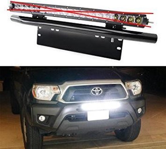 LED paneel opbouw montagebeugels Type B - Bevestiging zonder frame