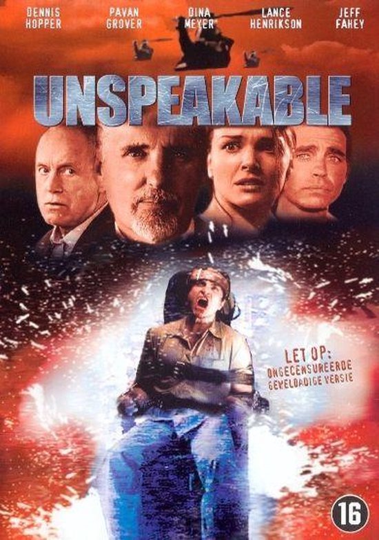 Cover van de film 'Unspeakable'
