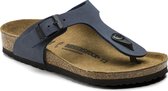 Birkenstock Gizeh Navy regular Birko-Flor Nubuck