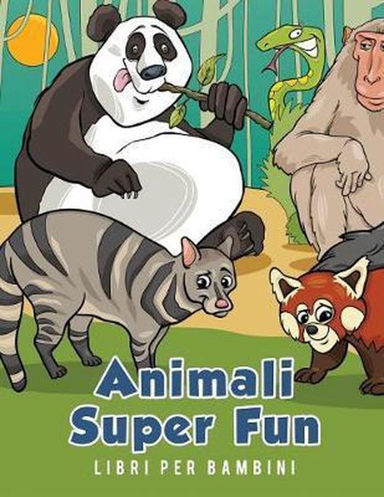 Animali Super Fun Libri per bambini - cover